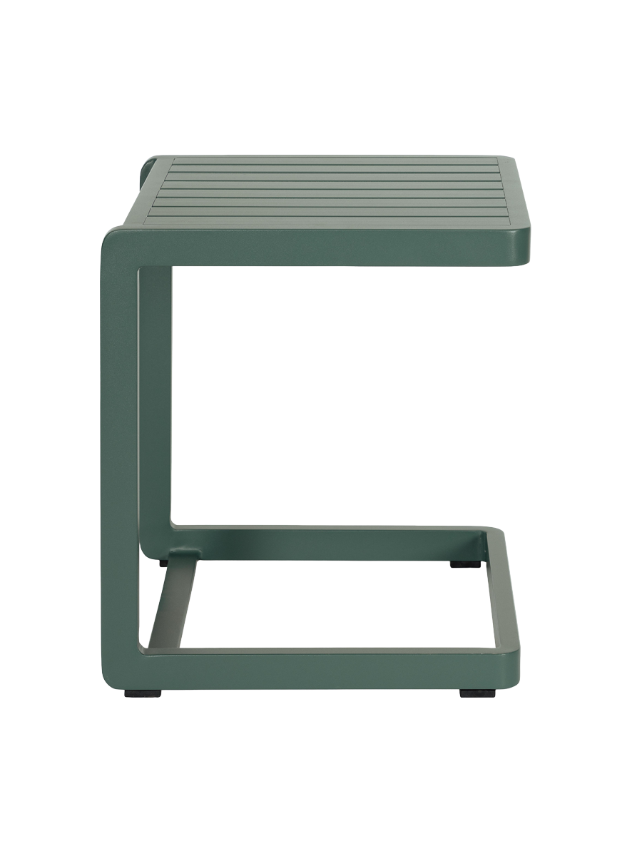 
Lot de 2 tables d'appoint d'extérieur « Konnor » - Vert foncé