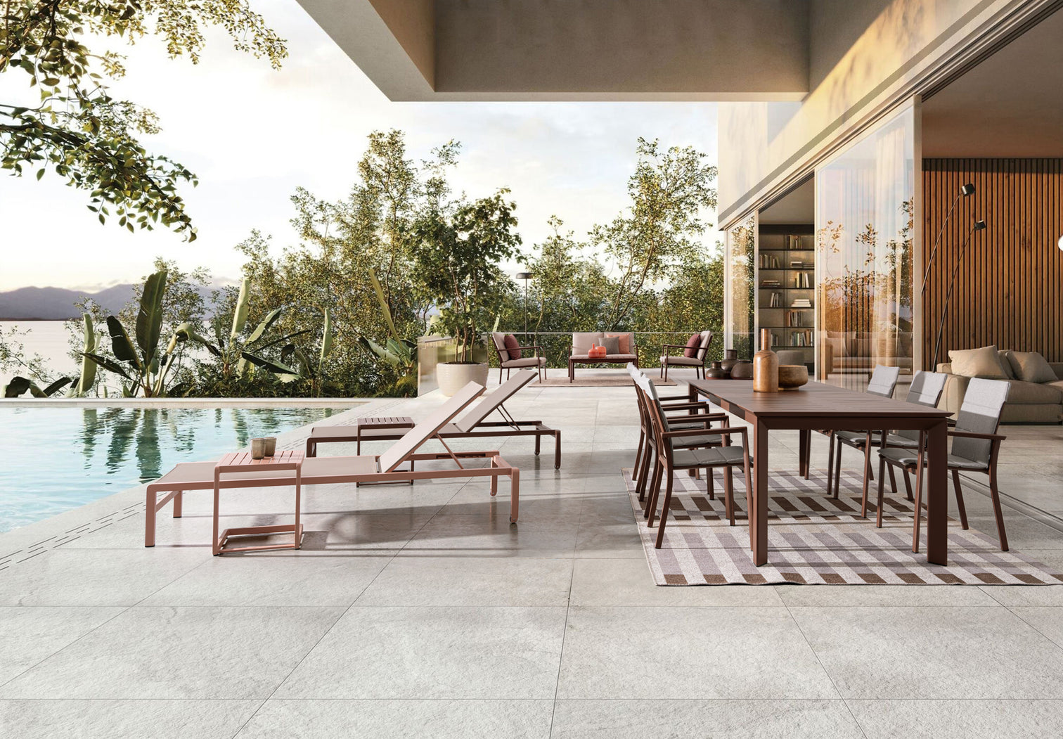 
Table de jardin extensible Premium « Konnor », différentes tailles - 200-300 x 110 cm / Grange