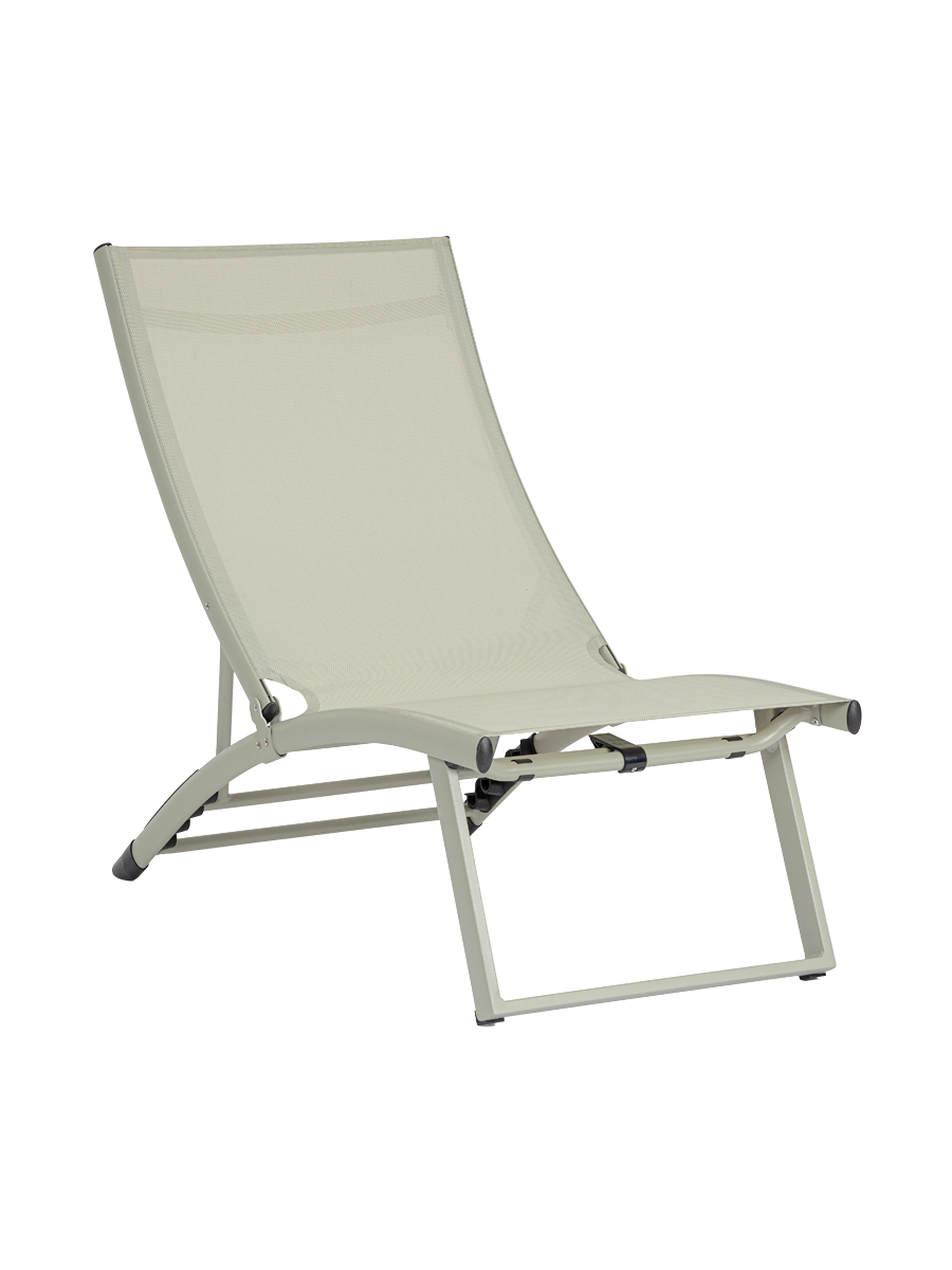 
Lot de 2 chaises longues de relaxation d'extérieur "Taylor" de haute qualité - Brise