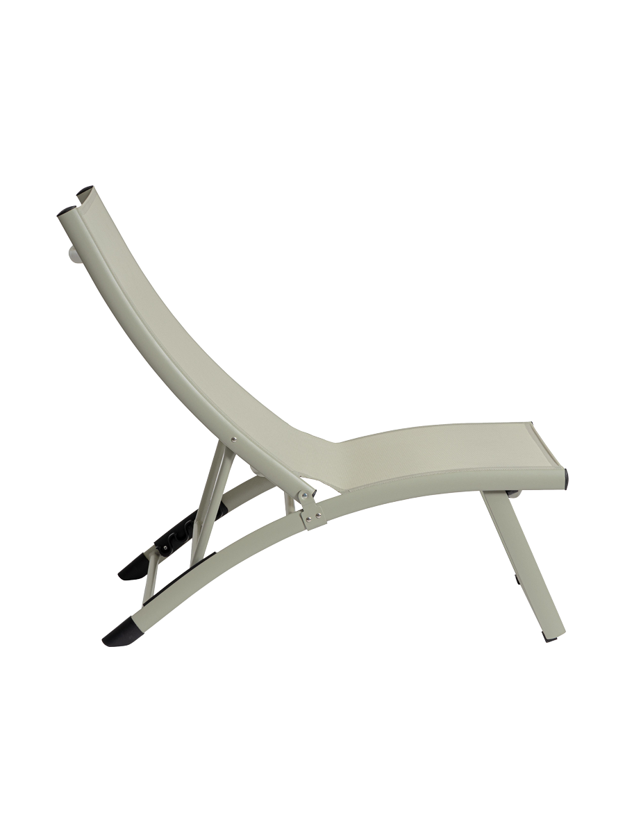 
Lot de 2 chaises longues de relaxation d'extérieur "Taylor" de haute qualité - Brise