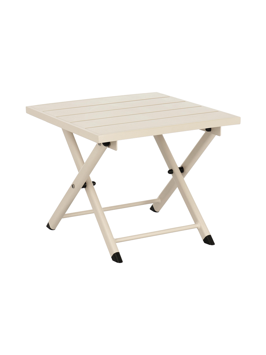 
Foldable Outdoor Side Table "Taylor" - Beige