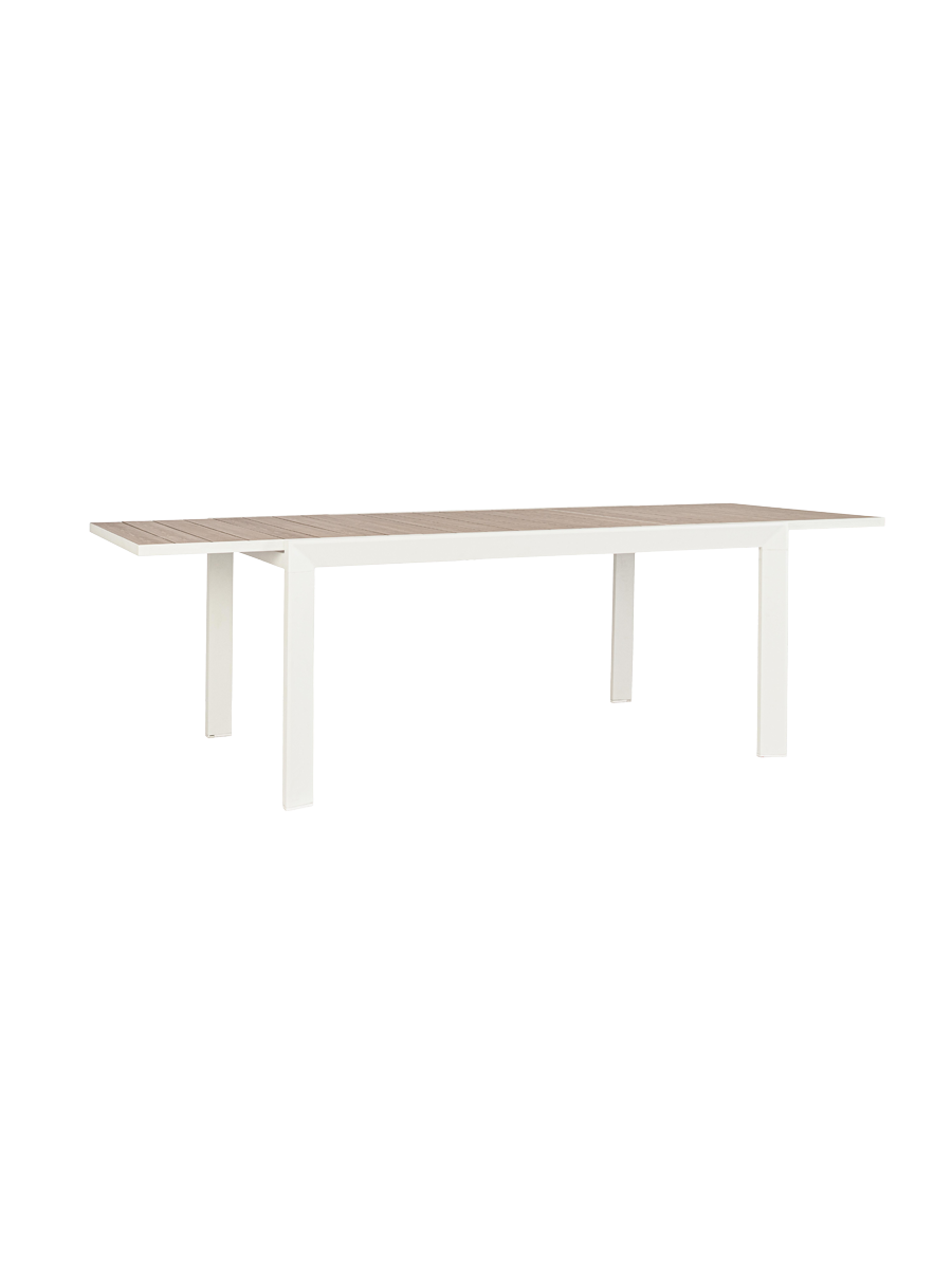 
Table de jardin extensible premium « Belmar », différentes tailles - 160-240 x 100 cm / Structure : Beige clair, Plateau : Naturel