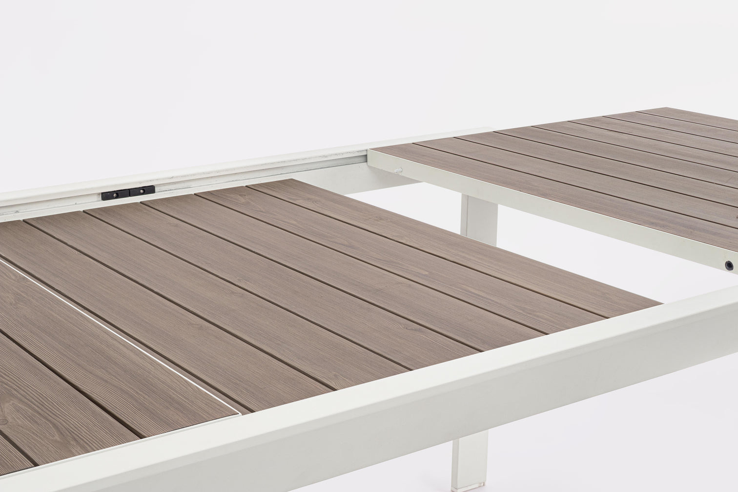 
Table de jardin extensible premium « Belmar », différentes tailles - 160-240 x 100 cm / Structure : Beige clair, Plateau : Naturel