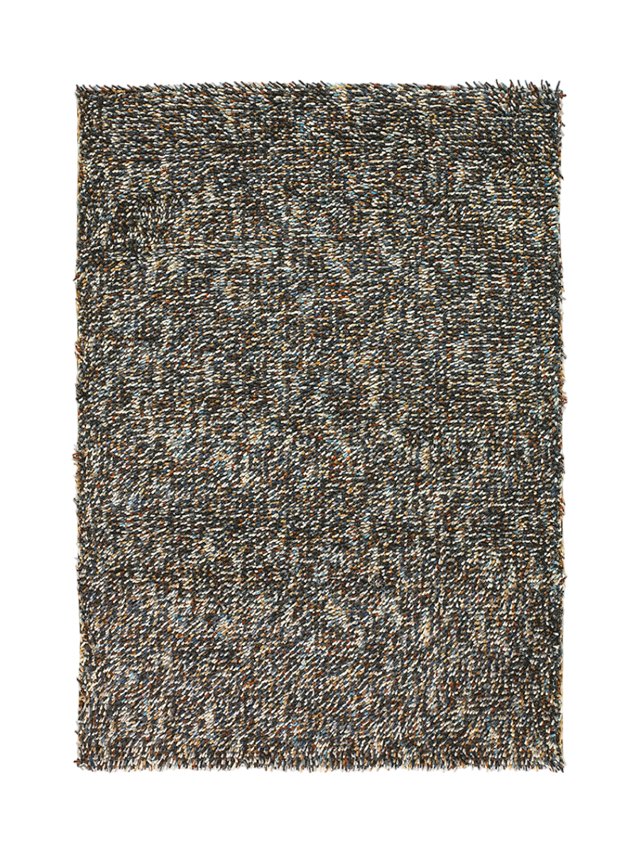
Hochflor Designer Teppich „Rocks Soil“ - aus 100% reiner Schurwolle - 140 x 200 cm