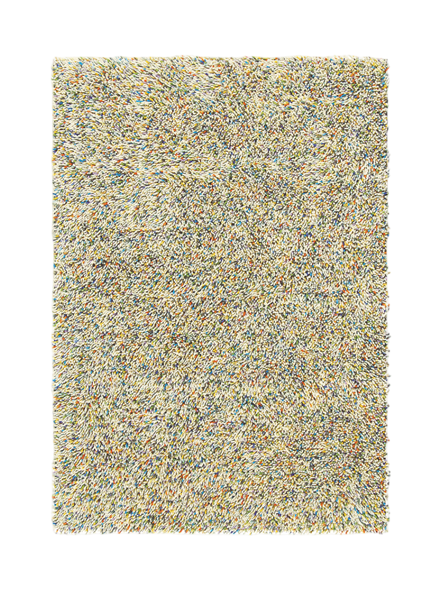 
Hochflor Designer Teppich „Rocks Confetti“ Multicolor - aus 100% reiner Schurwolle - 140 x 200 cm