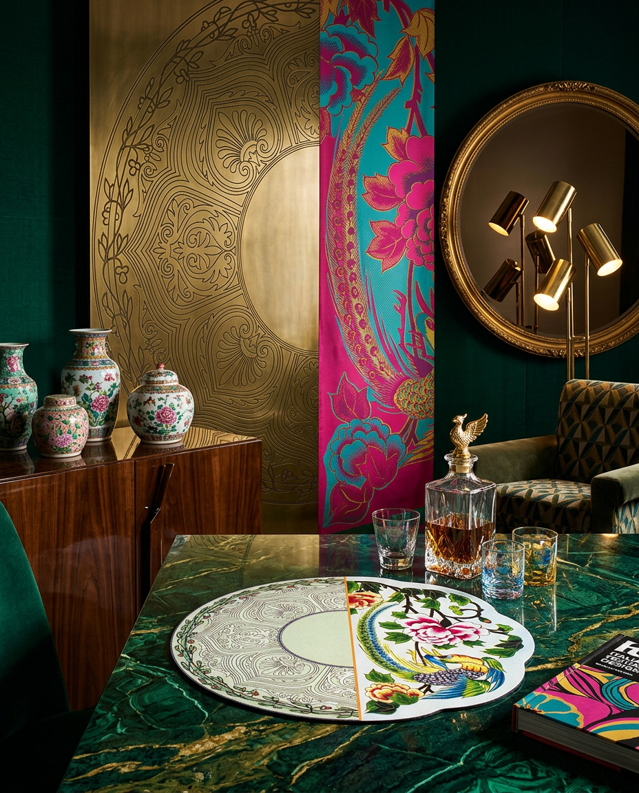 
Set de table design « Hybrid Teodora »