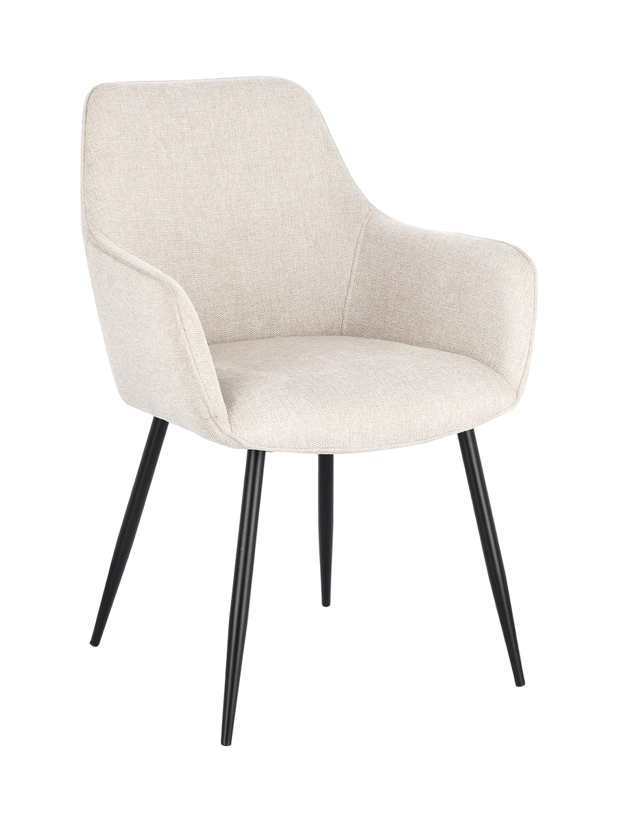 
Fauteuil design de qualité « Cora » - Beige