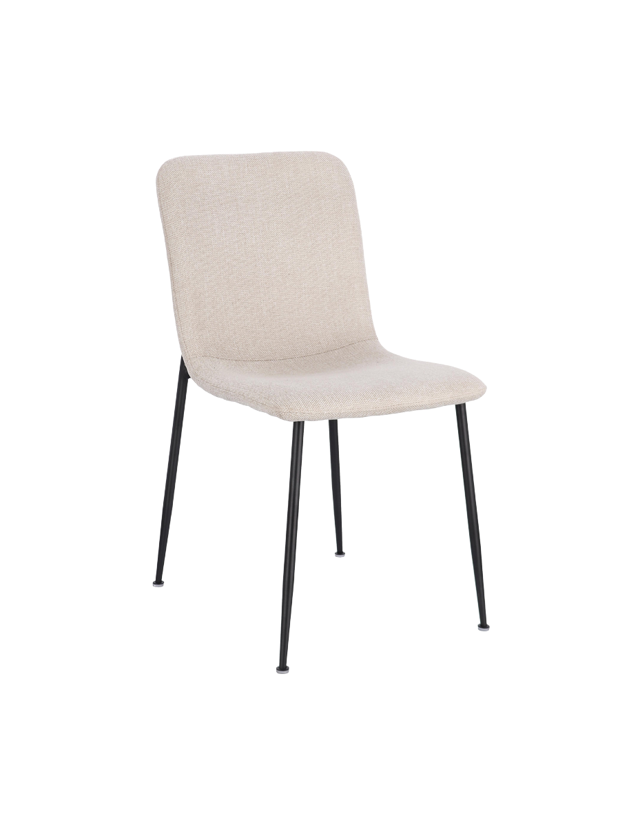 
Chaise de salle à manger intemporelle « Rinas » - Beige