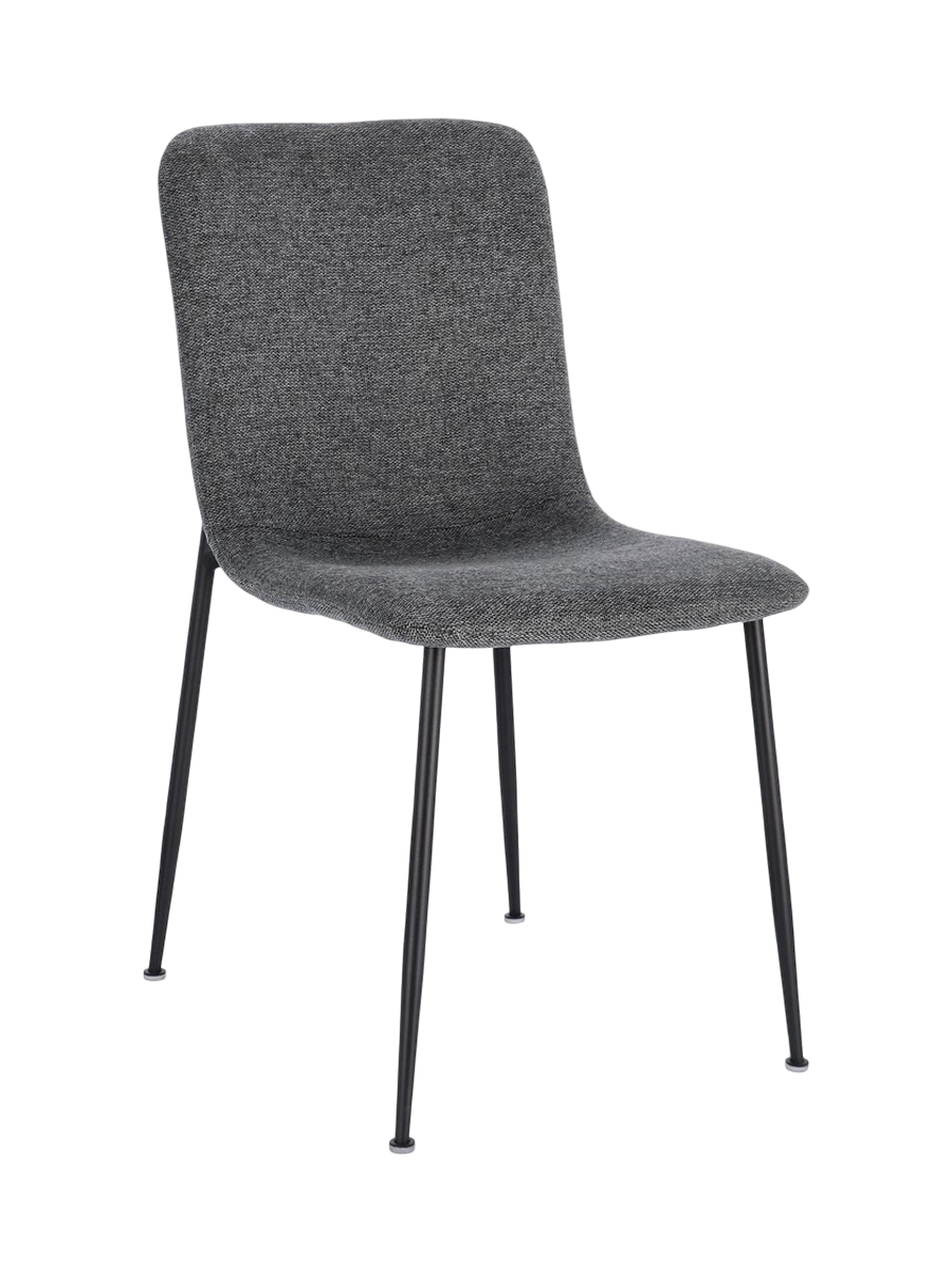 
Chaise de salle à manger intemporelle « Rinas » - Gris foncé