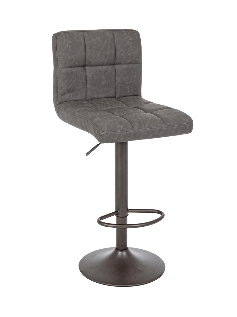 
Höhenverstellbarer Barhocker „Greyson“ - Dunkelgrau