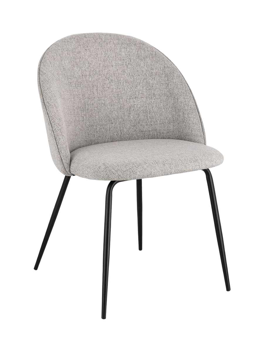
Chaise de salle à manger de qualité « Tanya » - Gris cendré