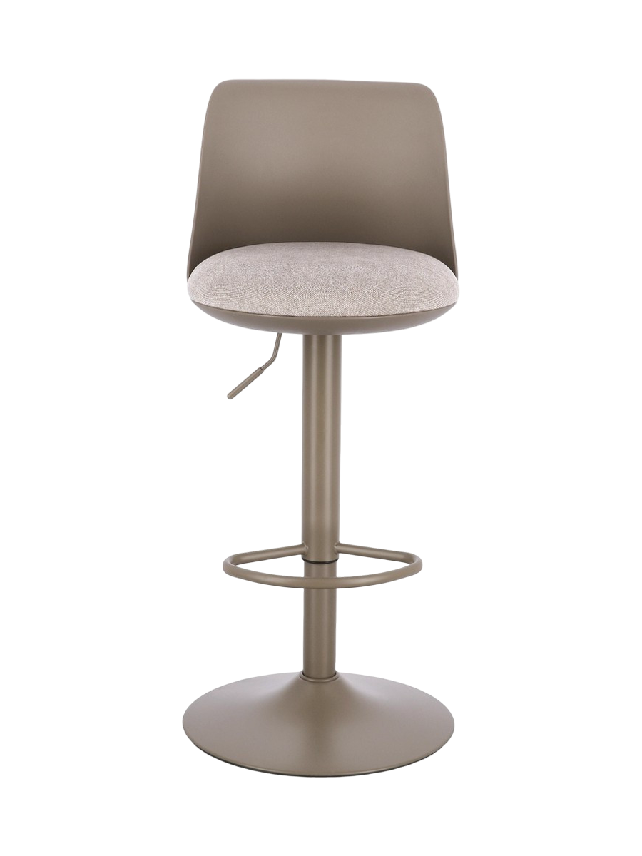 
Höhenverstellbarer Barhocker „Lowell“ - Taupe