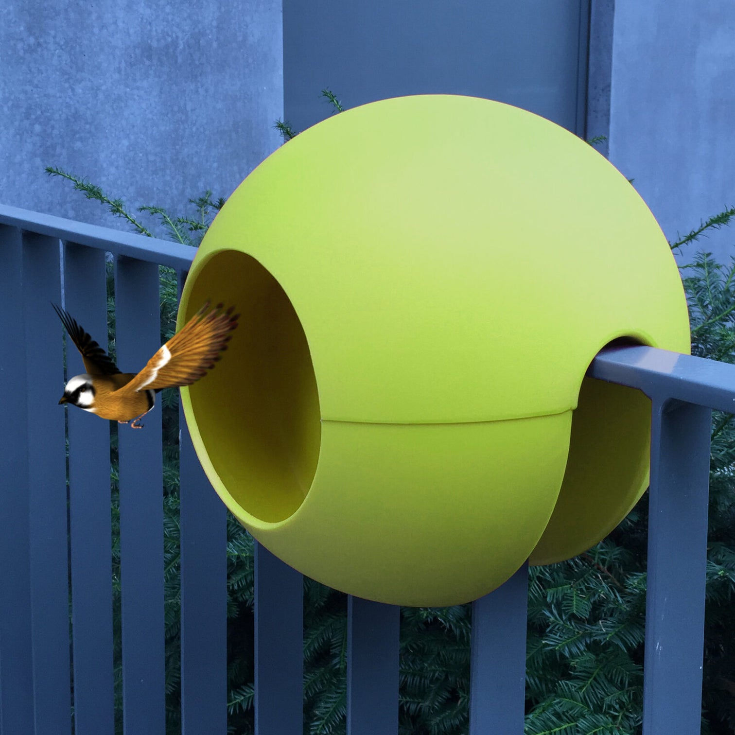 
Mangeoire à oiseaux Birdball Ø 30 cm - Lime