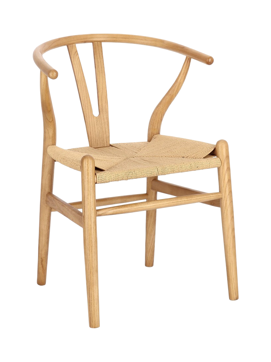 
Massivholz Design Esszimmerstuhl „Artemia“ - Natural
