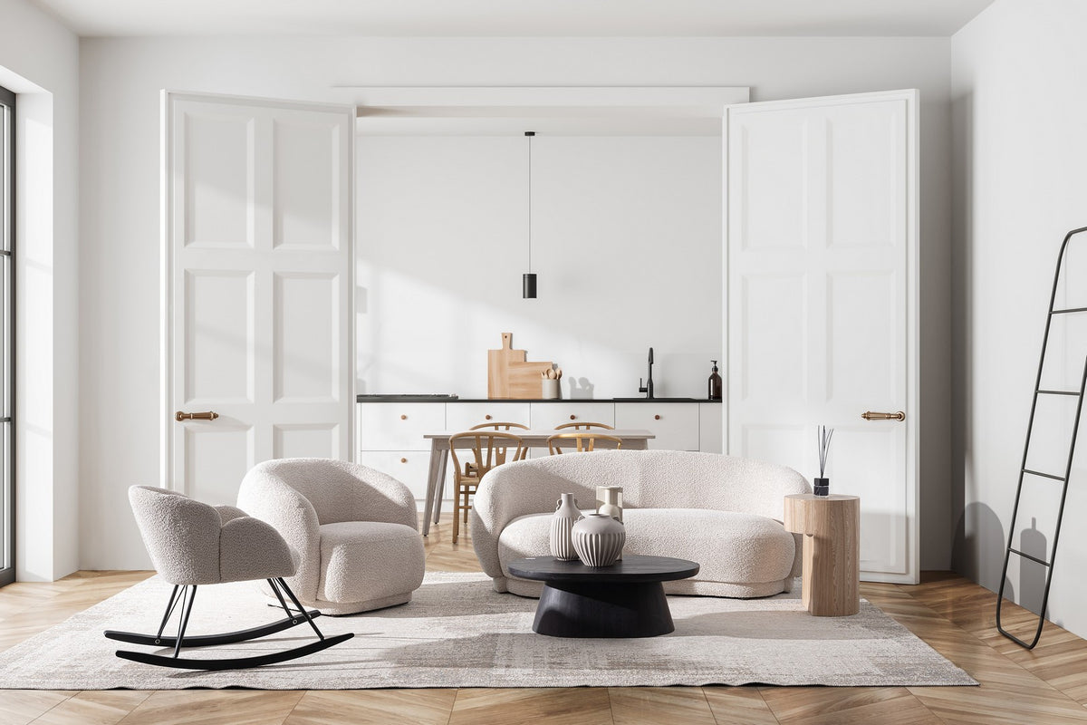
Massivholz Design Esszimmerstuhl „Artemia“ - Natural