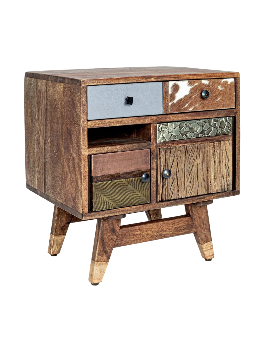 
Solid Designer Bedside Table "Dhaval"