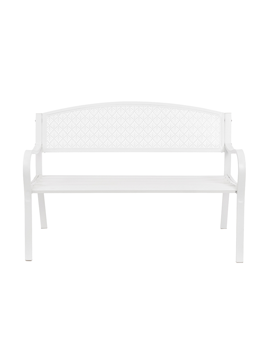 
Banc de jardin « Lizette » pour 2 personnes - Blanc