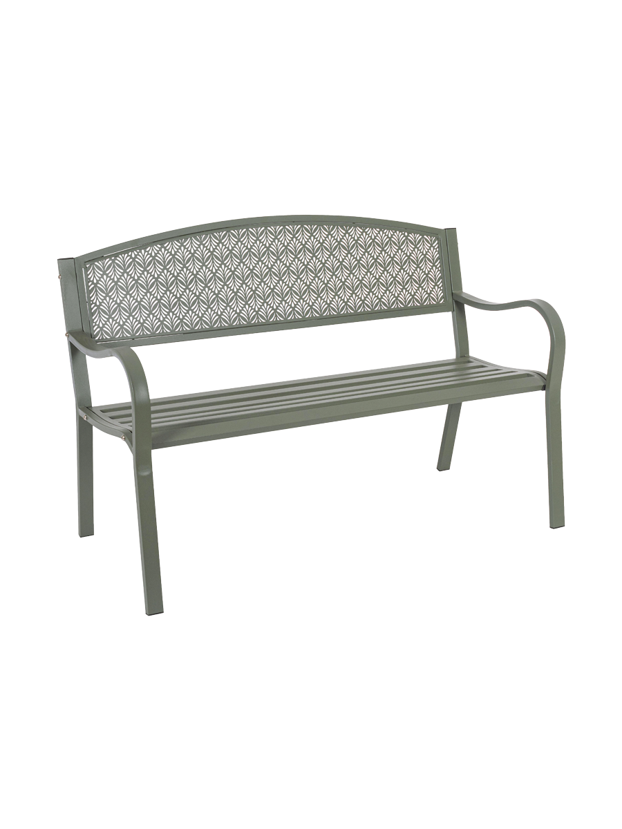 
Banc de jardin « Lizette » pour 2 personnes - Vert olive