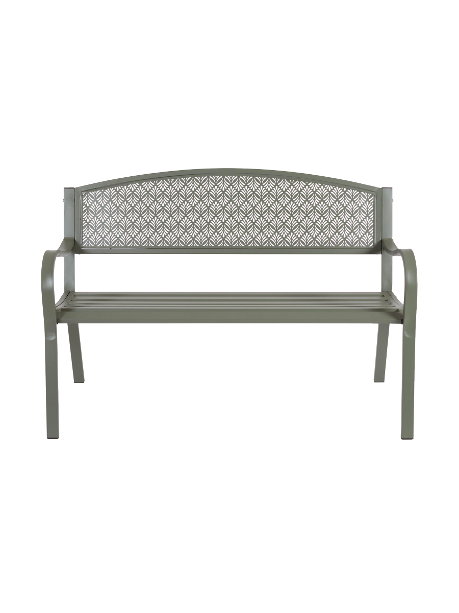 
Banc de jardin « Lizette » pour 2 personnes - Vert olive