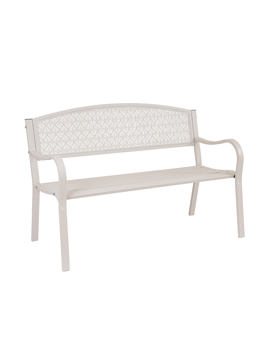 
Banc de jardin « Lizette » pour 2 personnes - Gris clair