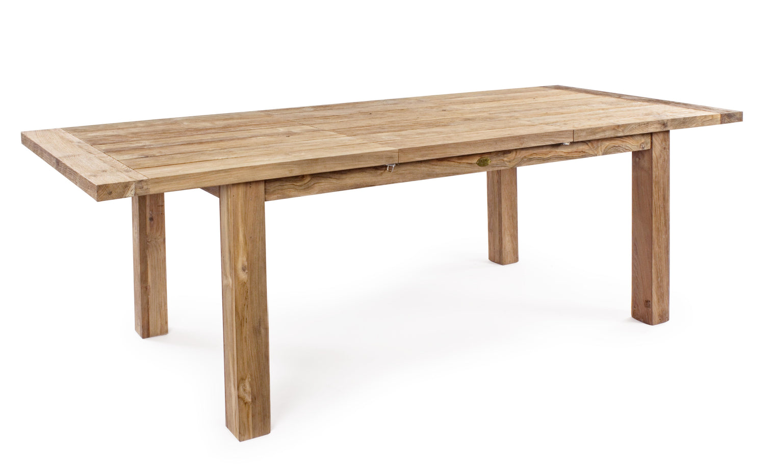 
Massiver, ausziehbarer Outdoor Tisch „Bounty“ aus recyceltem Teakholz, verschiedene Grössen - 180-250 x 100 cm