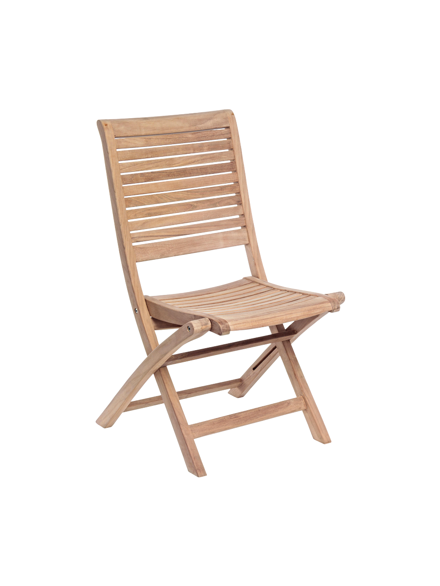 
Premium Gartenstuhl „Maryland“ aus massivem Teakholz, 2er-Set