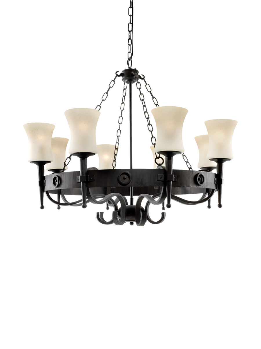 
Design Kronleuchter "Cartwheel" - 8-Flammig