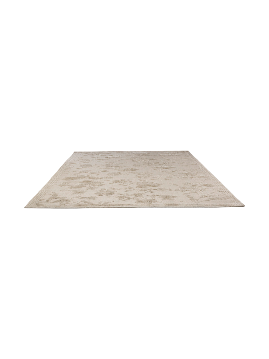 
Tapis de designer luxueux et tissé main « RYE » en 50 % soie - 140 x 200 cm