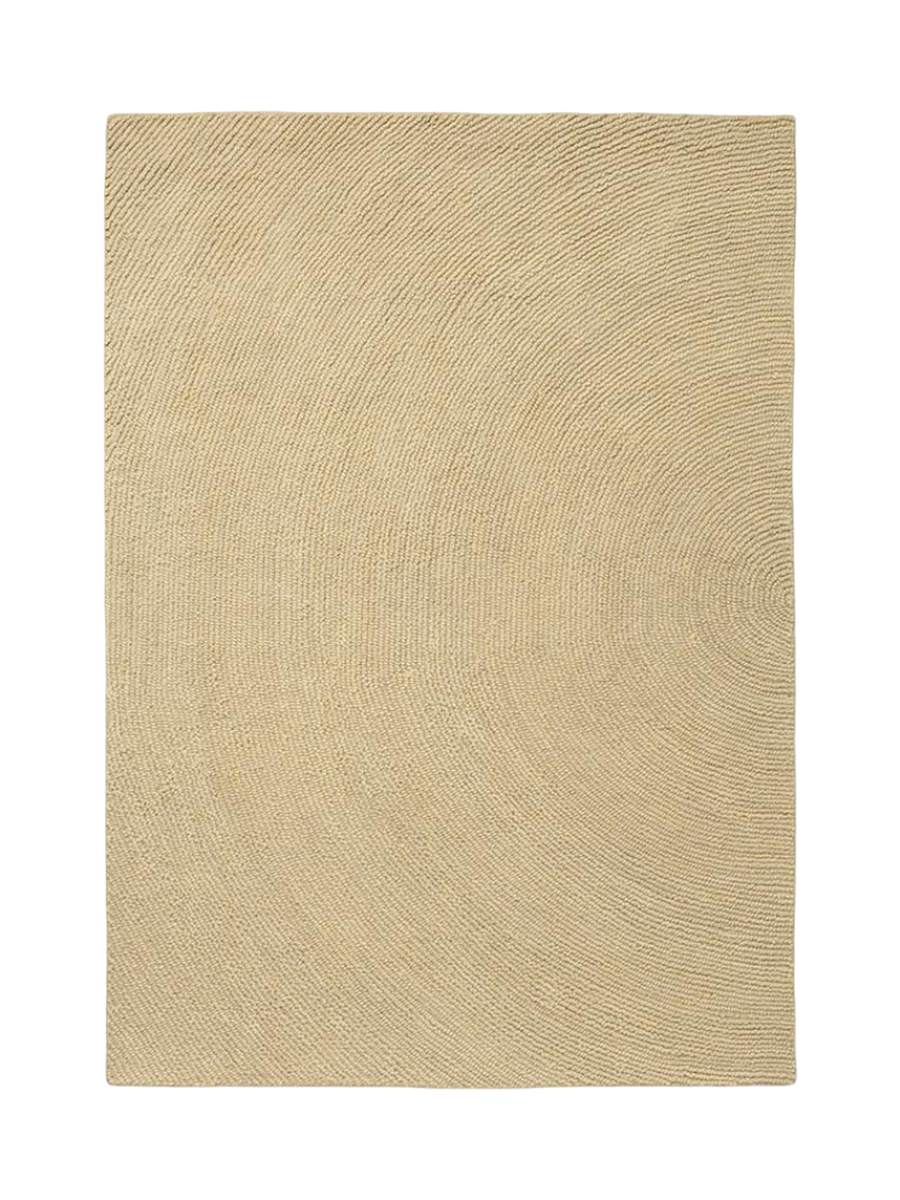 
Handgetufteter Designer Wollteppich „Decor Echo“, verschiedene Grössen - 140 x 200 cm / Sand