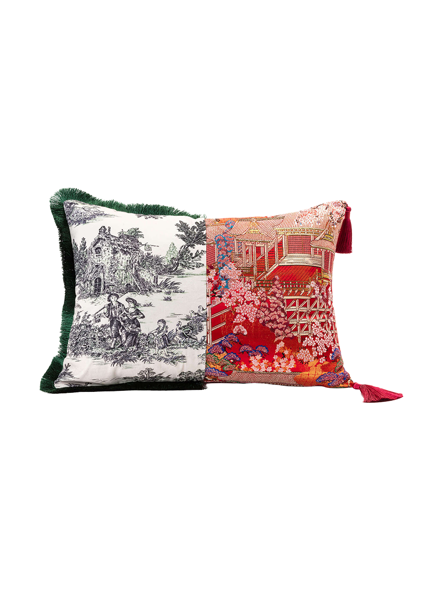 
Design Porcelain Cushion "Hybrid Pira"