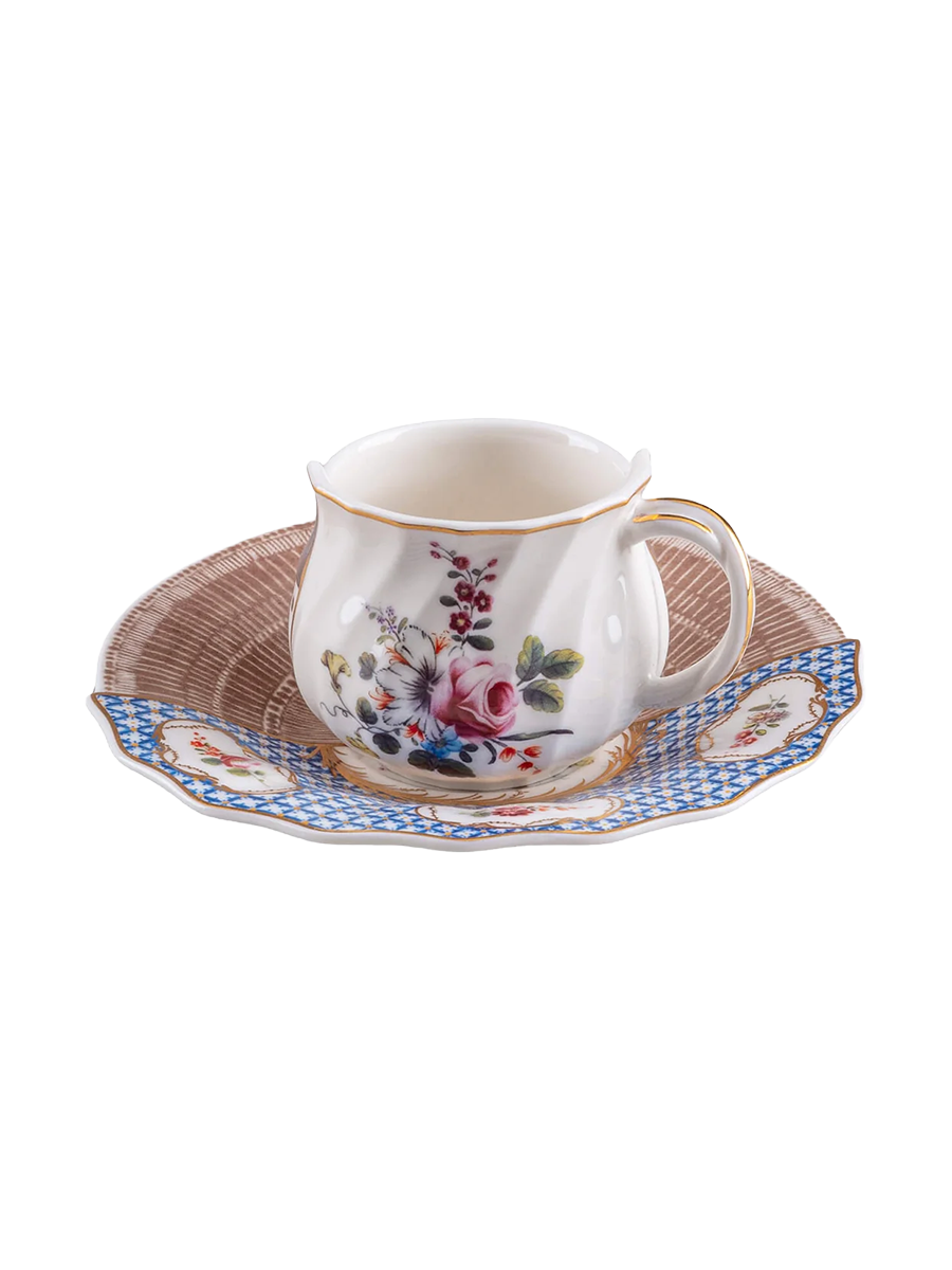 
Service à expresso design en porcelaine « Hybrid Djenne »