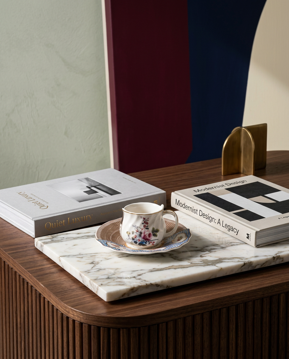 
Service à expresso design en porcelaine « Hybrid Djenne »