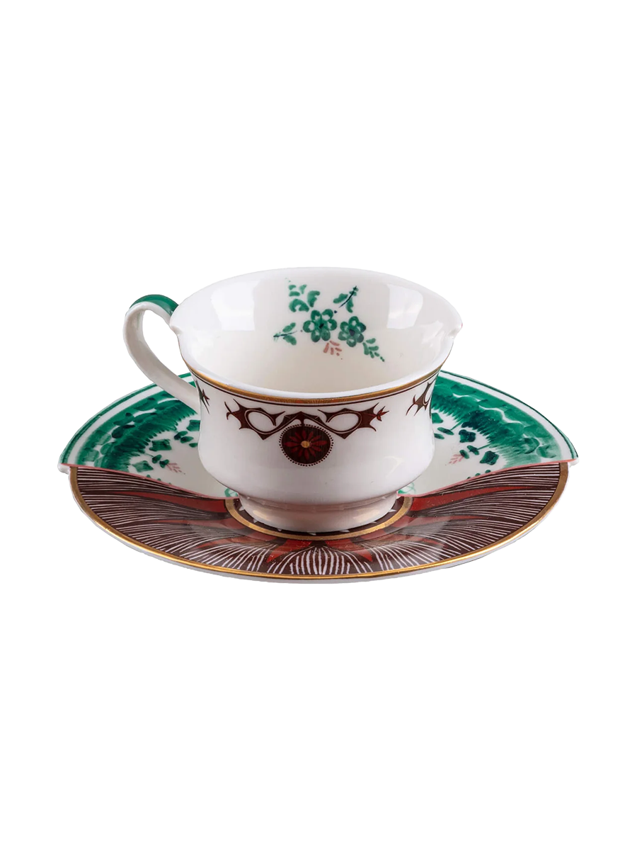 
Set expresso design « Hybrid Chuchuito » en porcelaine