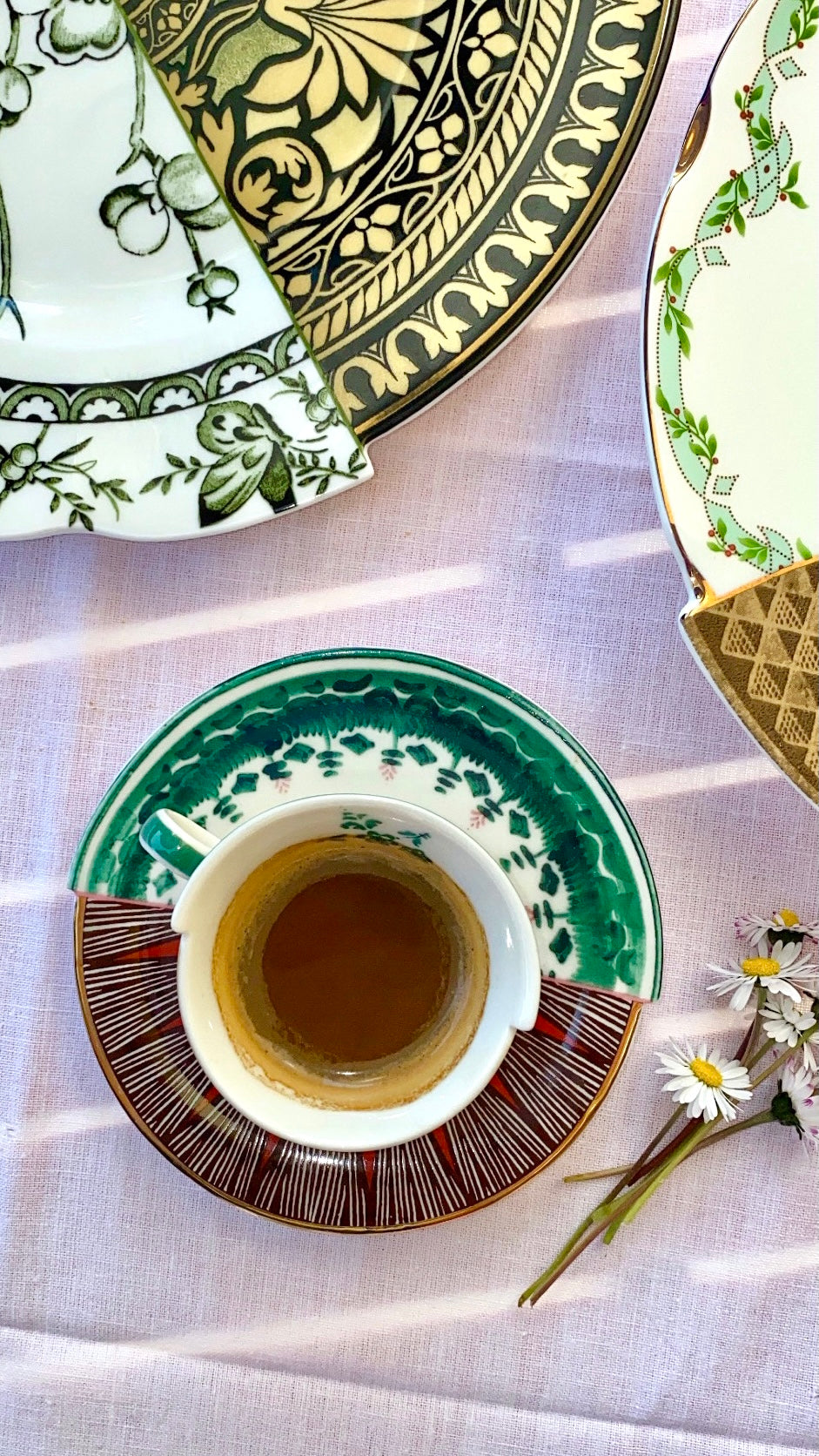 
Set expresso design « Hybrid Chuchuito » en porcelaine