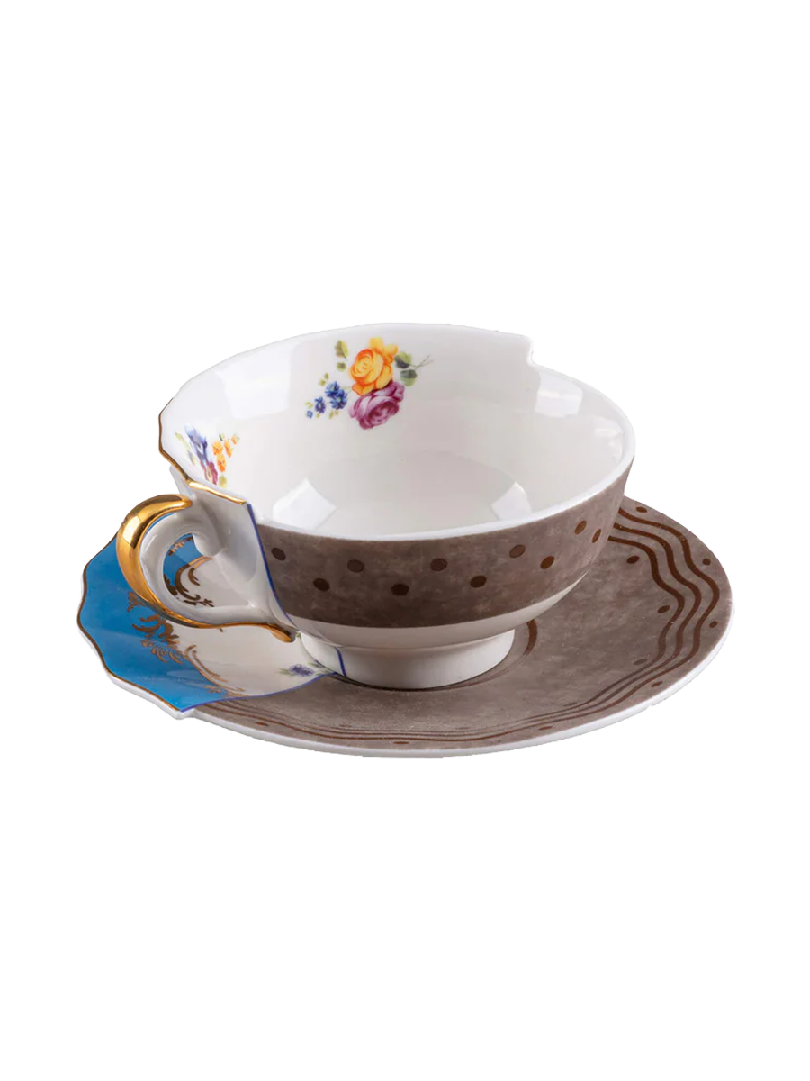 
Service thé/café en porcelaine design « Hybrid Kerma »