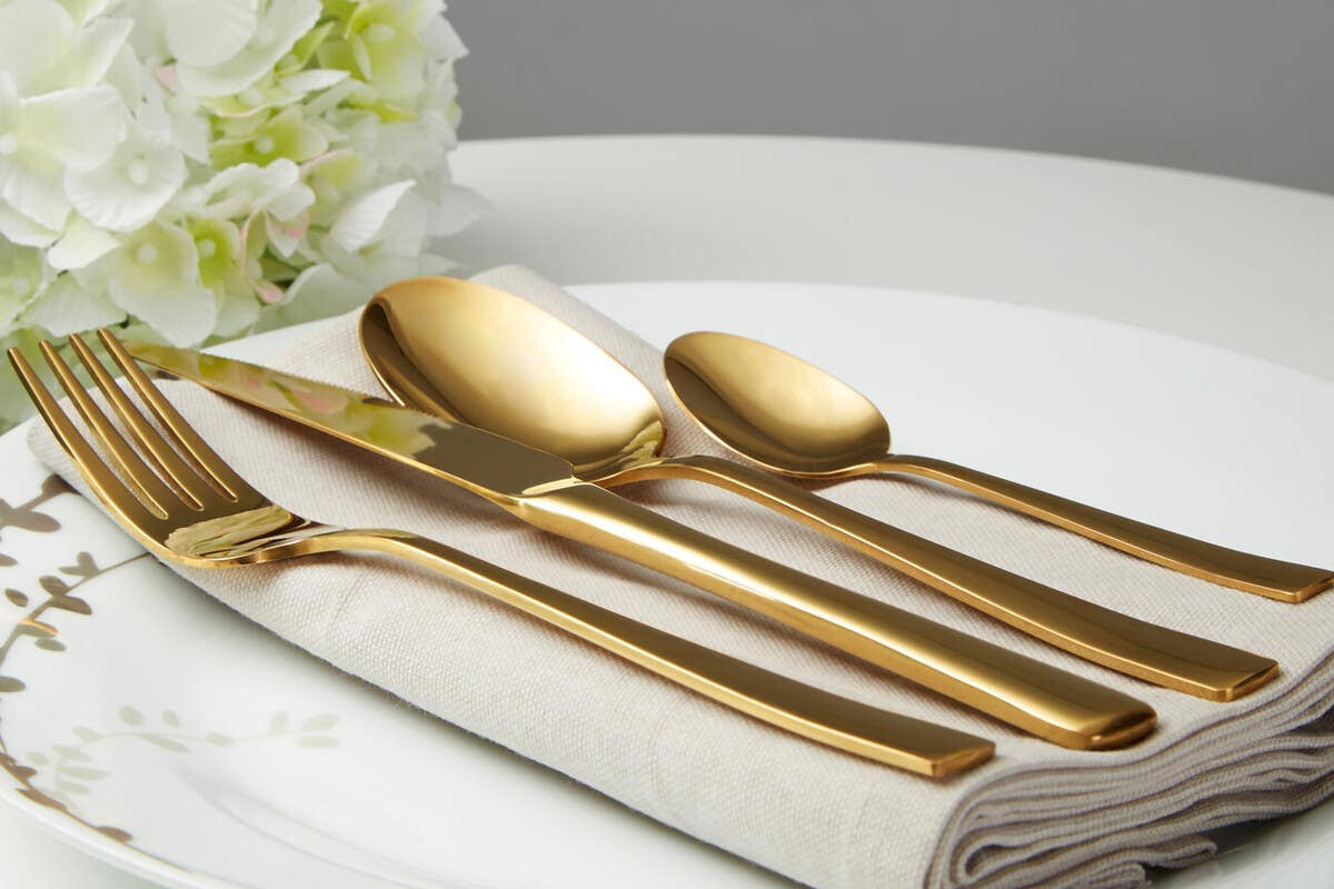 
Cutlery Set Avie Glow Gold - 16-piece