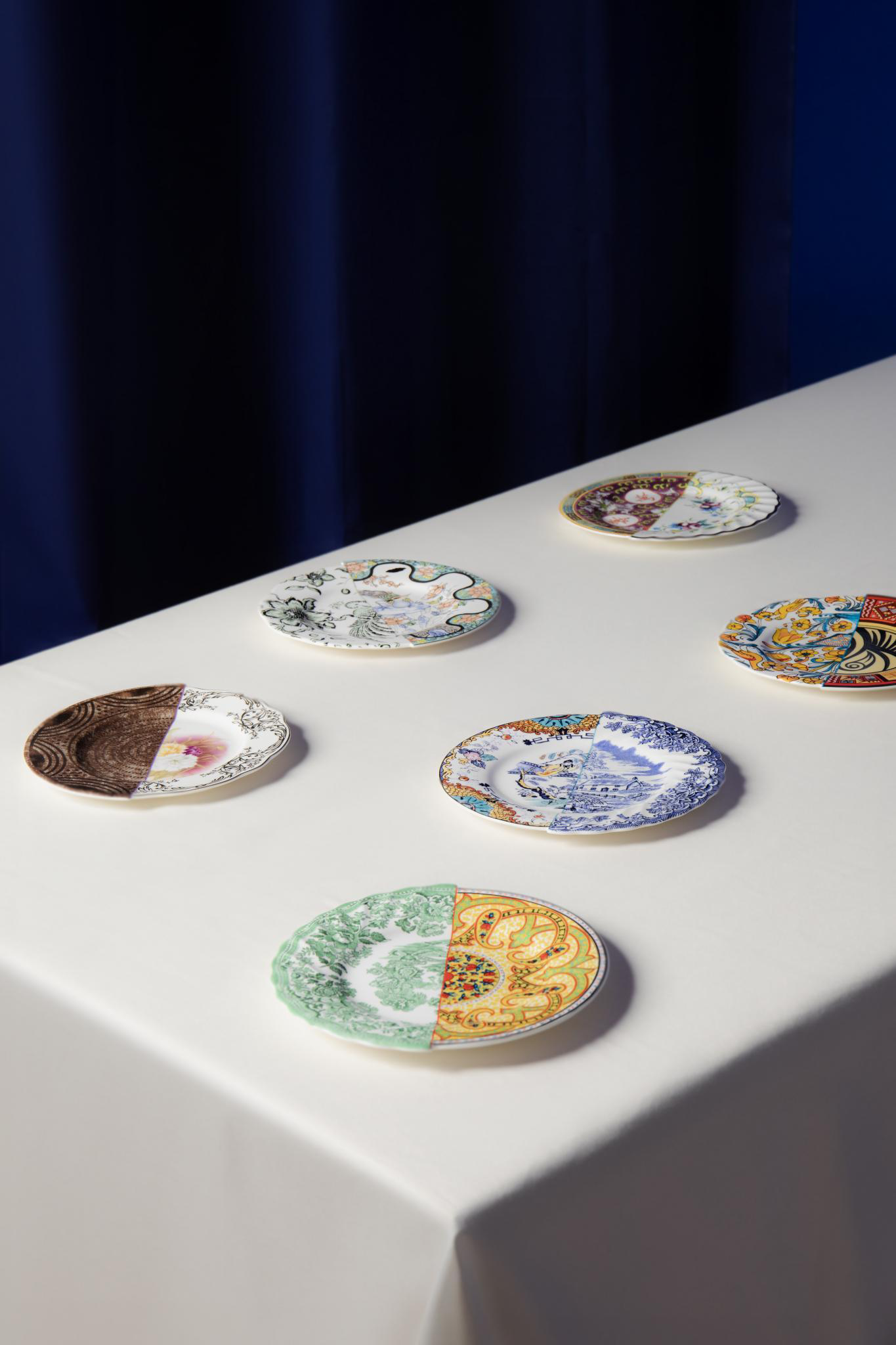 
Assiette à salade et dessert « Hybrid Valdrada » en porcelaine
