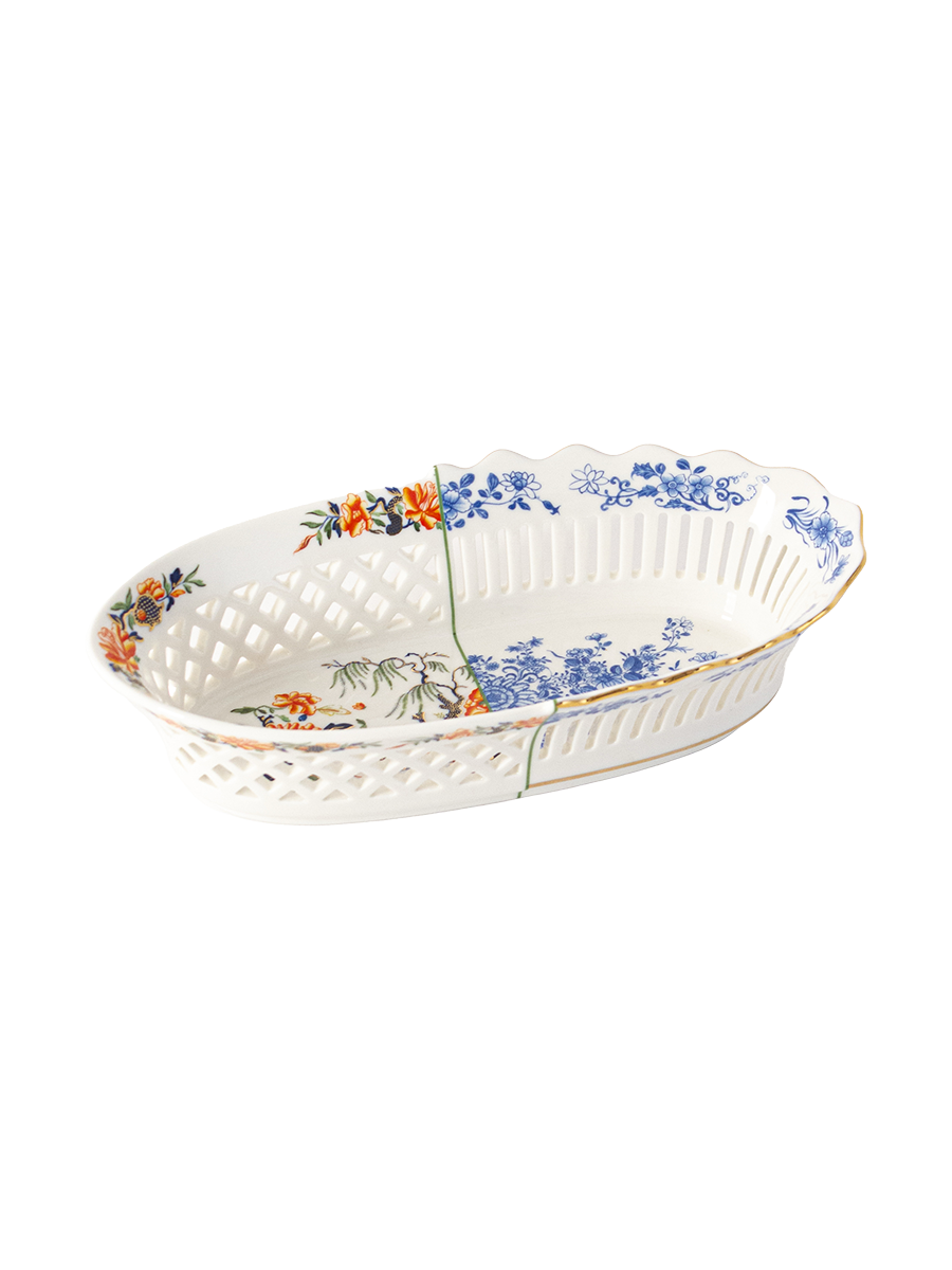 
"Hybrid Dionira" Porcelain Bread Basket