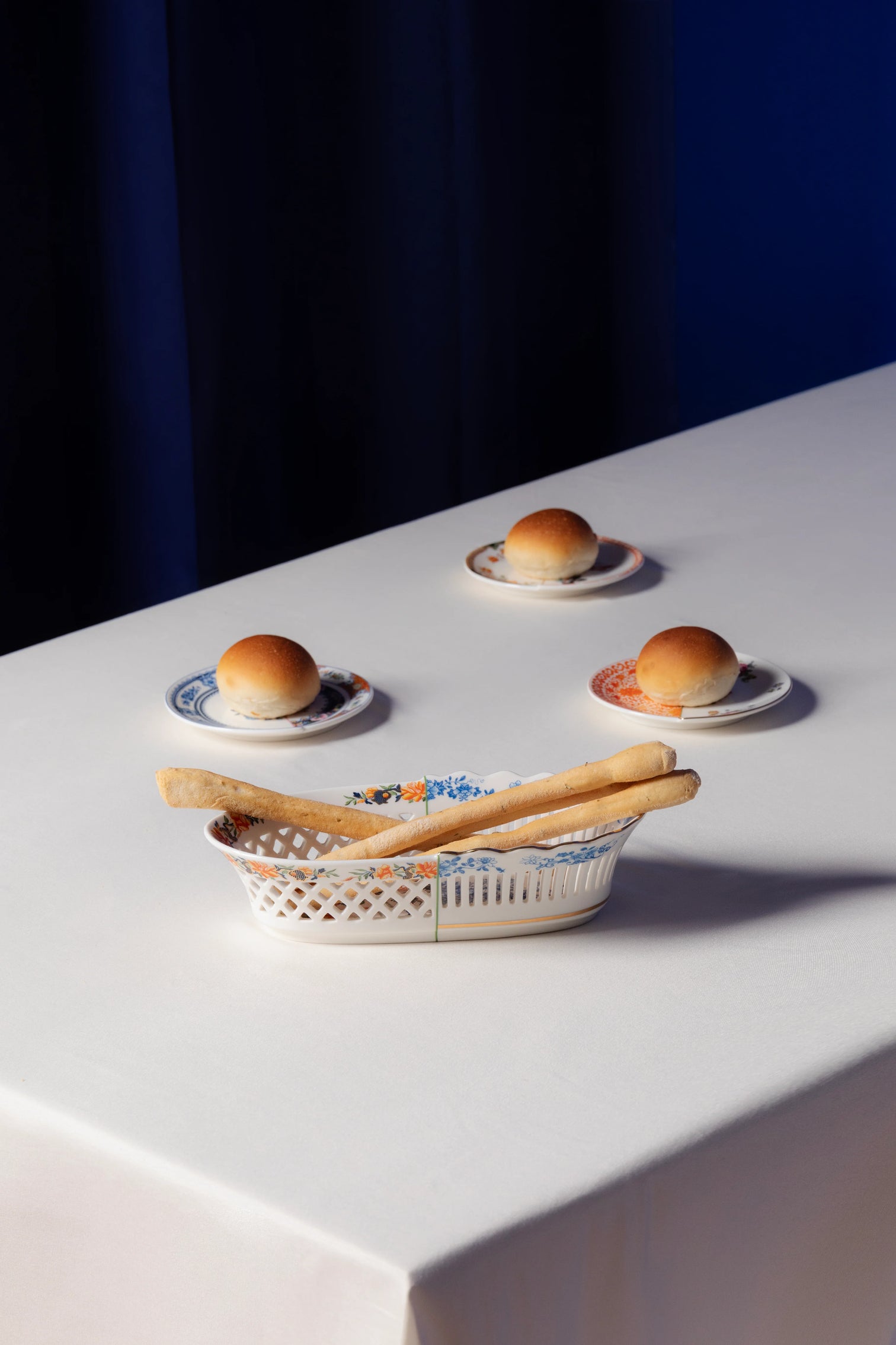 
"Hybrid Dionira" Porcelain Bread Basket