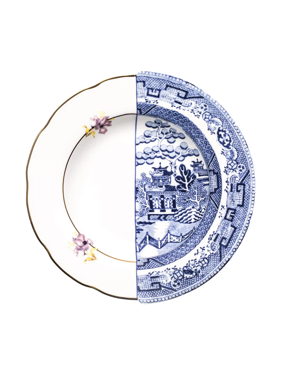 
Assiette design pour soupes et pâtes « Hybrid Fillide » en porcelaine