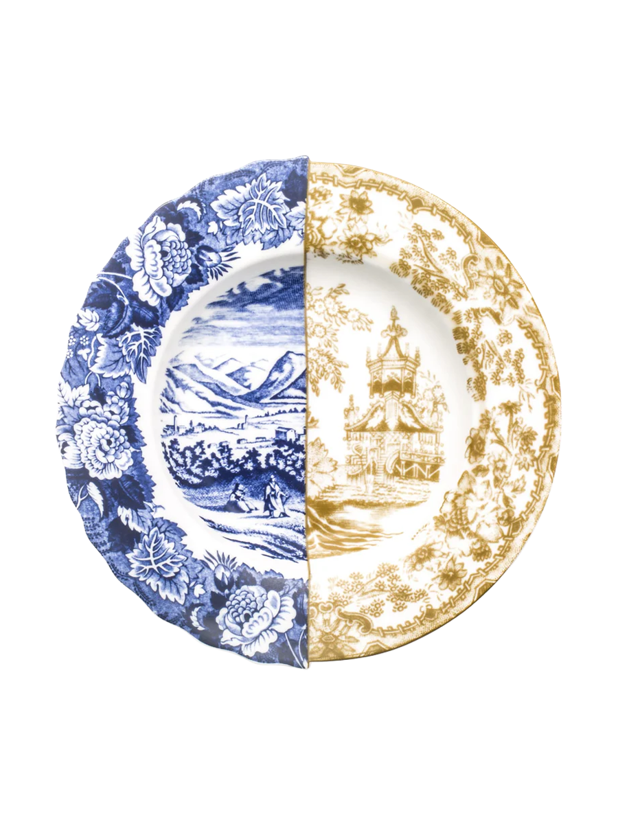 
Assiette design pour soupes et pâtes « Hybrid Sofronia » en porcelaine