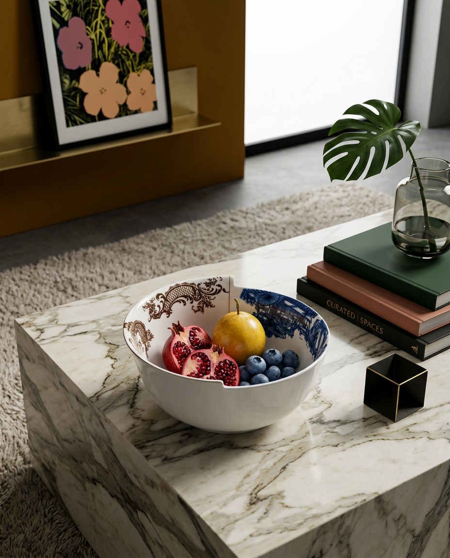 
Coupe design en porcelaine « Hybrid Despina »