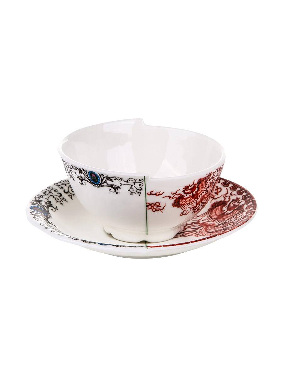 
Service à thé et à café design « Hybrid Zora » en porcelaine