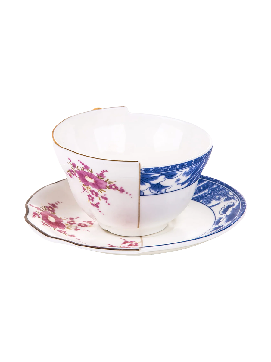 
Set à thé et café design « Hybrid Zenobia » en porcelaine