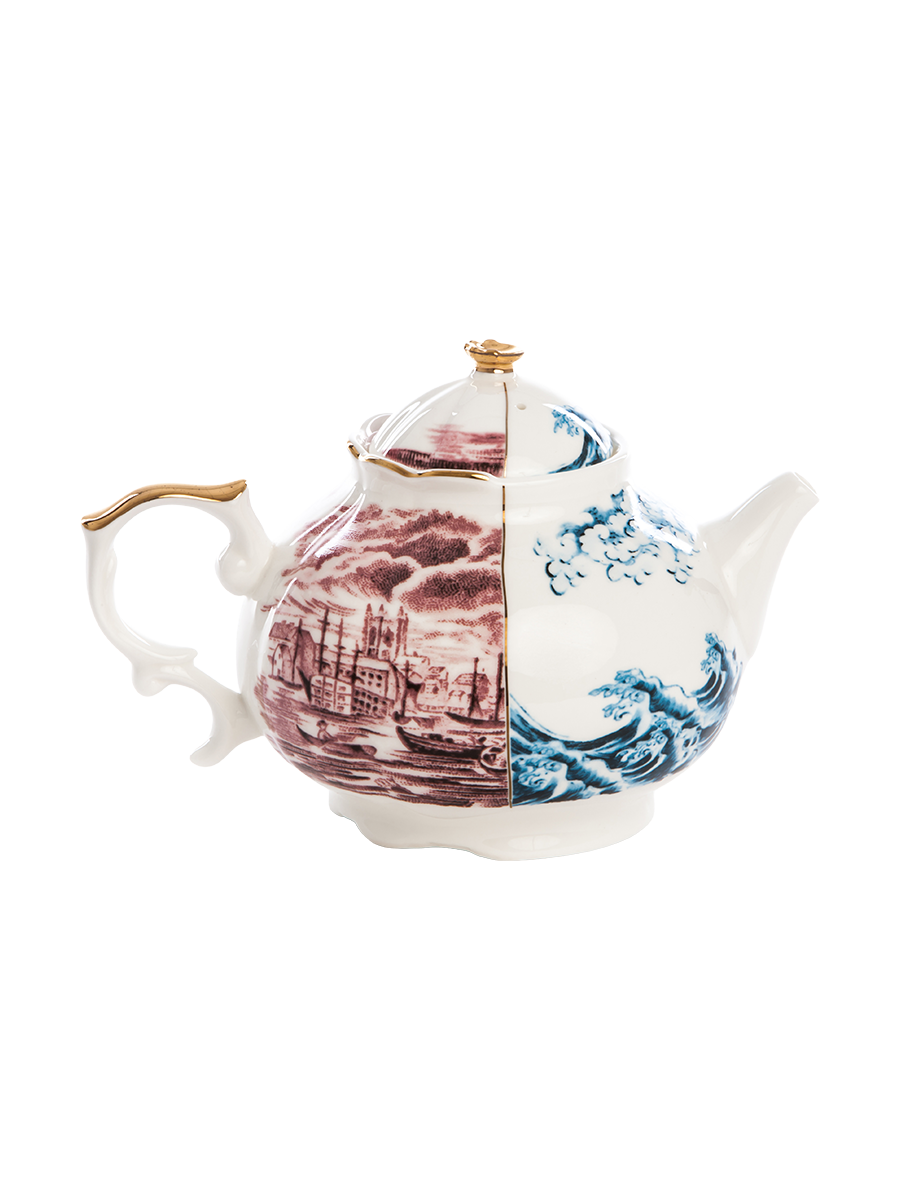 
Théière design « Hybrid Smeraldina » en porcelaine