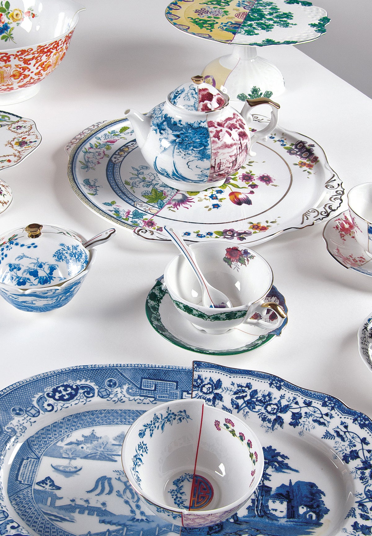 
Designer Bowl "Hybrid Zaira" made of porcelain