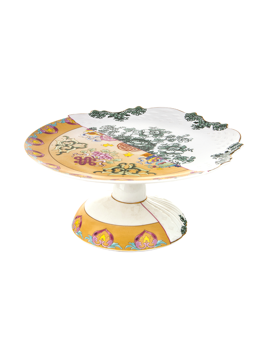 
"Hybrid Raissa" designer porcelain cake stand