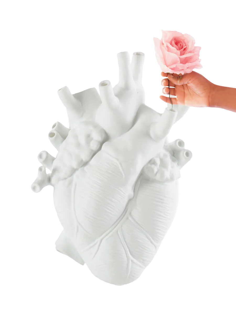 
Vase design « Love in Bloom » - Blanc / 42 x 60 cm