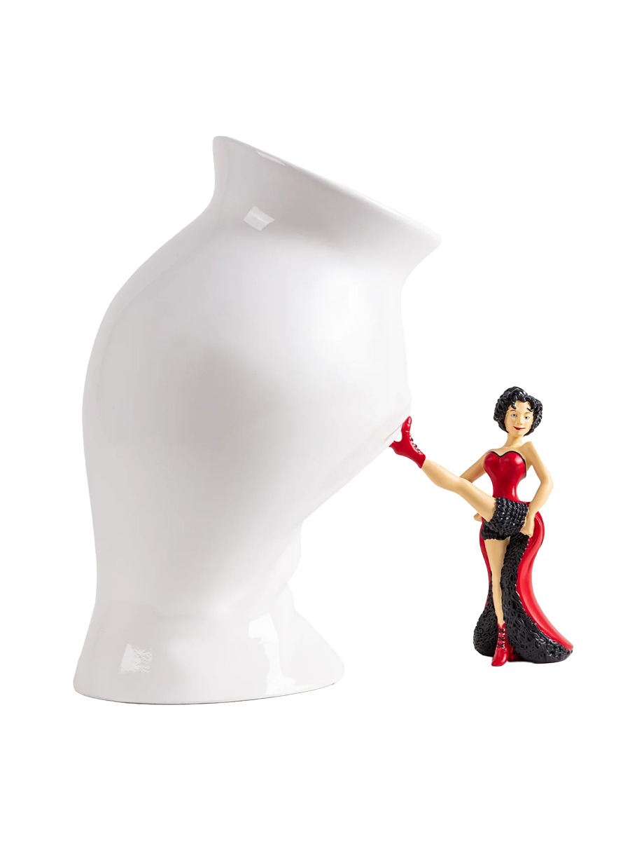 
"Circus Lucy" designer porcelain vase