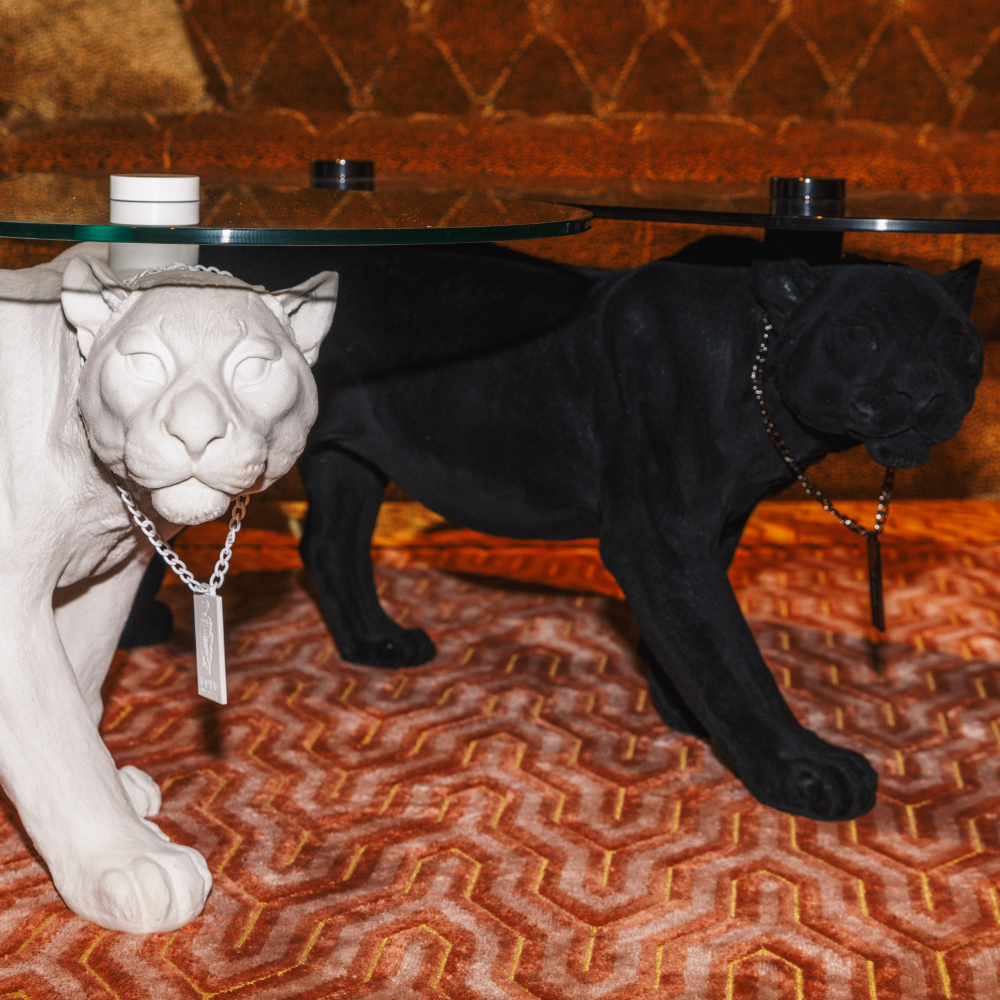 
Designer Coffee Table "Dope as Hell" - Black